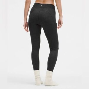 C - Lululemon Soft Sueded High-Rise Tight 25"
Black